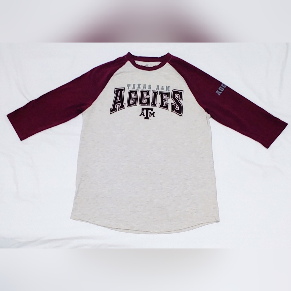 Aggies Texas A&M 3/4 Sleeve Shirt